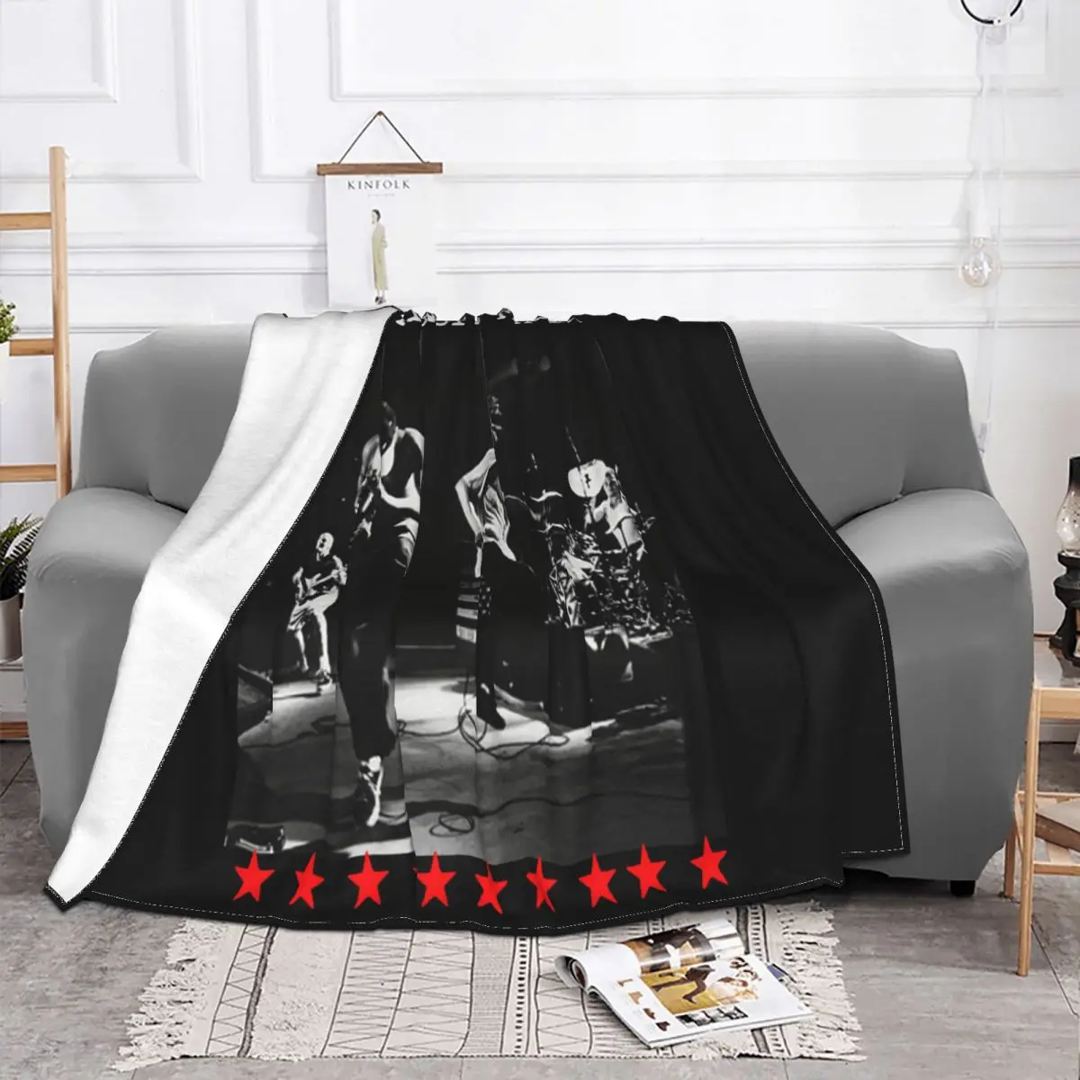 New Rage Against The Machine Ratm Rock Band Mens Black Swea Size S To 3Xl Women Men Throw Blanket