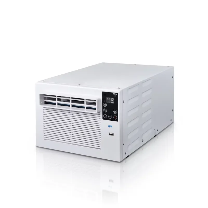 Picture 4: Mini Portable Solar Electric Air Conditioner Cooling Only for Camping Car Hotel Household Use with US AU Plug
