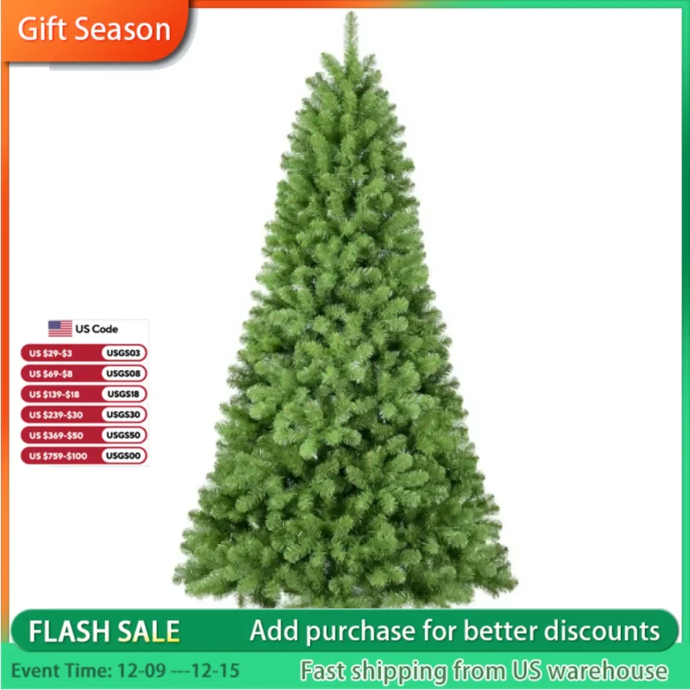 

This product uses memory line technology to make your 7ft Christmas tree fluffy in a second! Make the trees fluffy and real