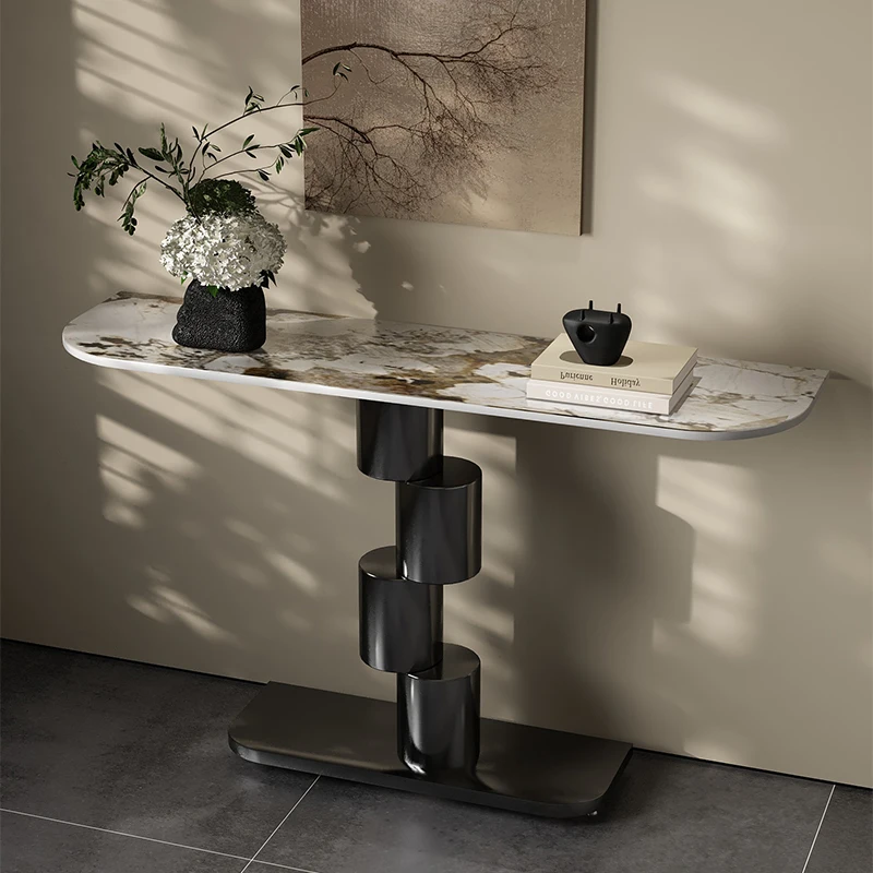 

Premium Italian Console Tables Vintage Aesthetic Modern Nordic Console Tables Marble Top Beauty Console Meuble Furniture