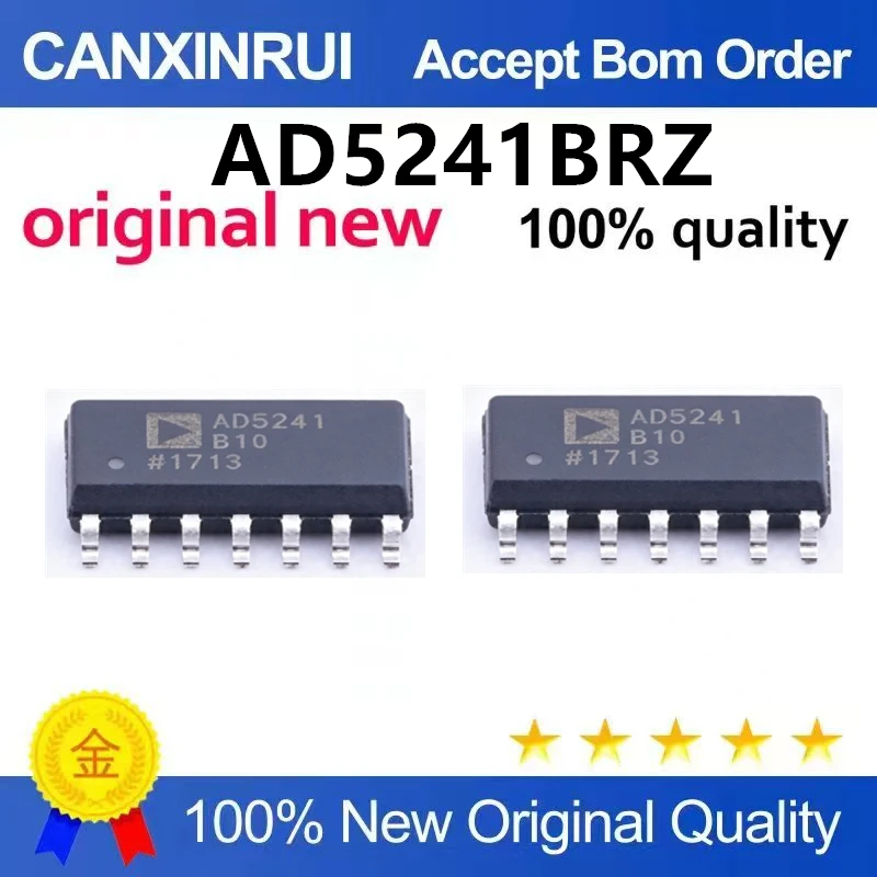 （5pcs-10pcs）Brand new original AD5241BRZ1M-REEL silk screen AD5241 data acquisition digital potentiometer chip