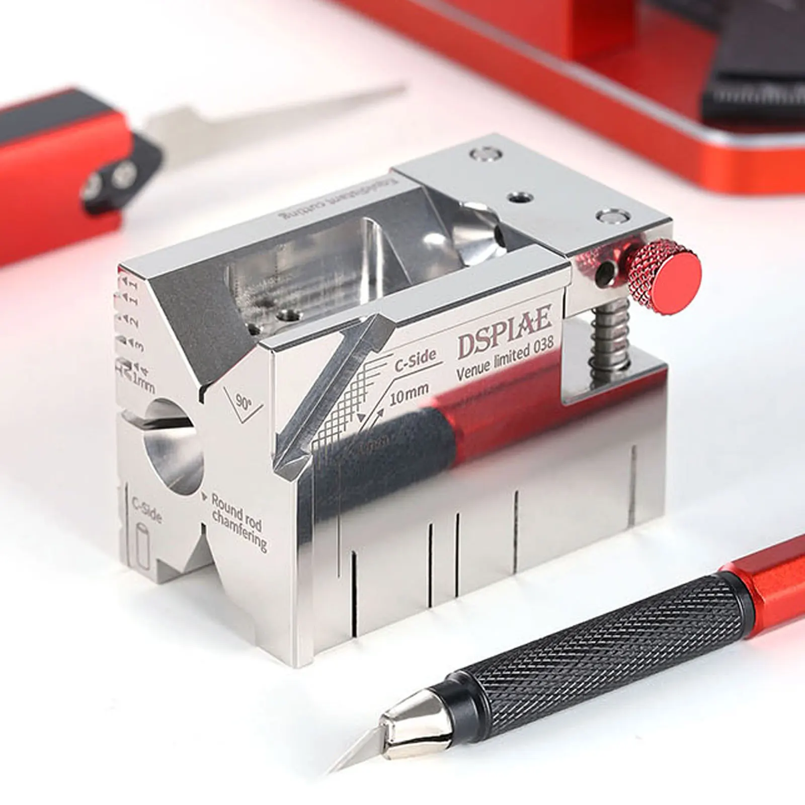 

【DSPIAE Limited ST-AP Stainless Steel Assistant Table】Hobby Model Building Support Stand for Precision Crafting and Assembly