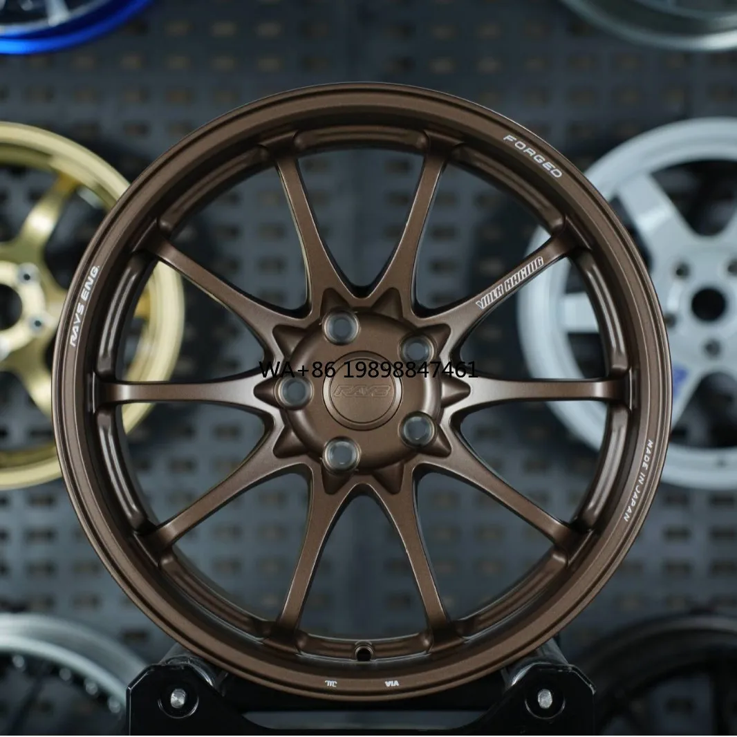 

New 19inch Aluminum Alloy Forged Concave Riding Wheels with Chrome Finish Universal Fitment for