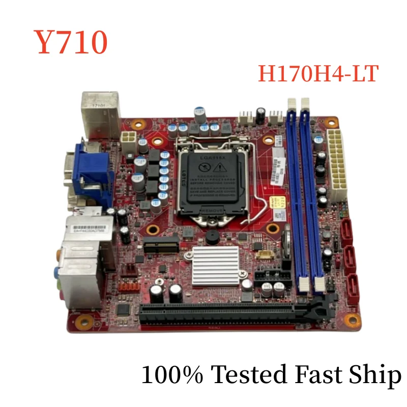 

H170H4-LT For Lenovo IdeaCentre Y710 Cube-15ISH Motherboard IH170IE 00XK221 DDR4 Mainboard 100% Tested Fast Ship