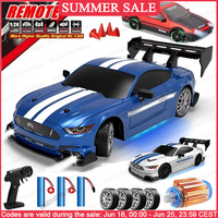 1:24 Remote Control Drift RC Car 4WD High Speed Racing Cars 2.4G Radio Controlled Vehicle Model Toy Gift for Kids Adults