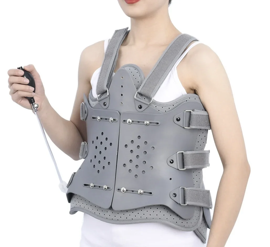 Medical Adjustable Thoracolumbar Orthosis Spine Lumbar Compression Fracture Fixation Support