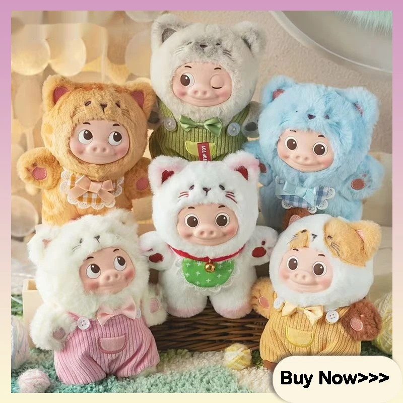 

Pig Pig Hero Pig Mi Plush Blind Box Cute Cartoon Pig Pig Hero Male God Doll Pendant Exquisite Desktop Surprise Mystery Box Gifts