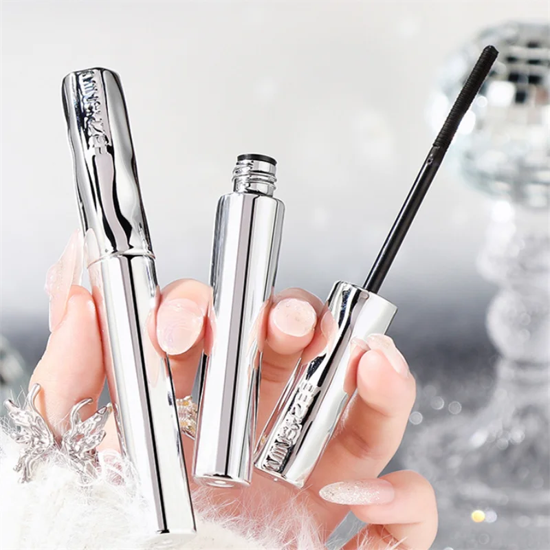 1/2PCS Mascara-Spazzola a spirale speciale, mascara in fibra di seta impermeabile a lunga durata, mantiene le ciglia arricciate per un lungo il trucco