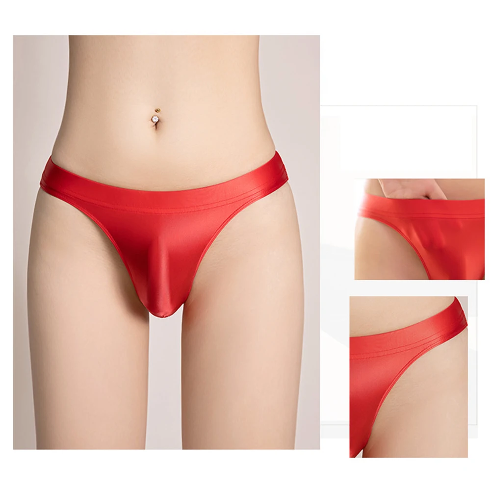 Celana dalam pria seksi, celana dalam pria seksi, pinggang rendah, Lingerie berkilau, pakaian dalam tanpa kelim, ketat, selip elastis