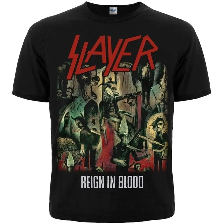 Camiseta negra Slayer Reign In Blood