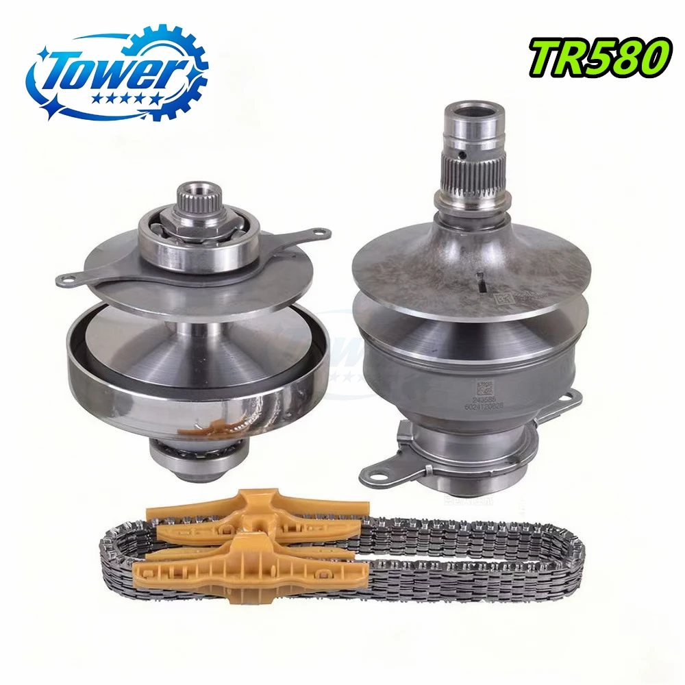 TR580 CVT Automatic Transmission Gearbox Pulley Set Assembly and Chain Belt Sprocket for Subaru Forester Impreza Car Accessories