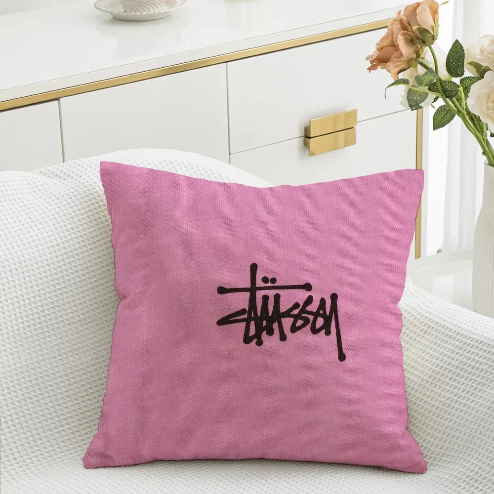 Decorative Pillowcase S-stussy Luxury Living Room Decoration Cushion Covers Personalized Gifts Pillow Cover Sofa Cushions Cover