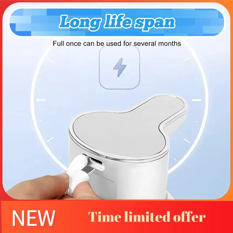 

ABHU 400 мл автоматический дозатор мыла пенящийся дозатор мыла для рук настенный IPX5 водонепроницаемый для кухни и ванной комнаты