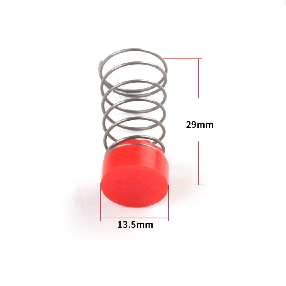 10pcs Air Compressor Seal Pads Red Valve Core Seal Pads for Spring For Compressor Power Tool Accessories 13.5x29mm