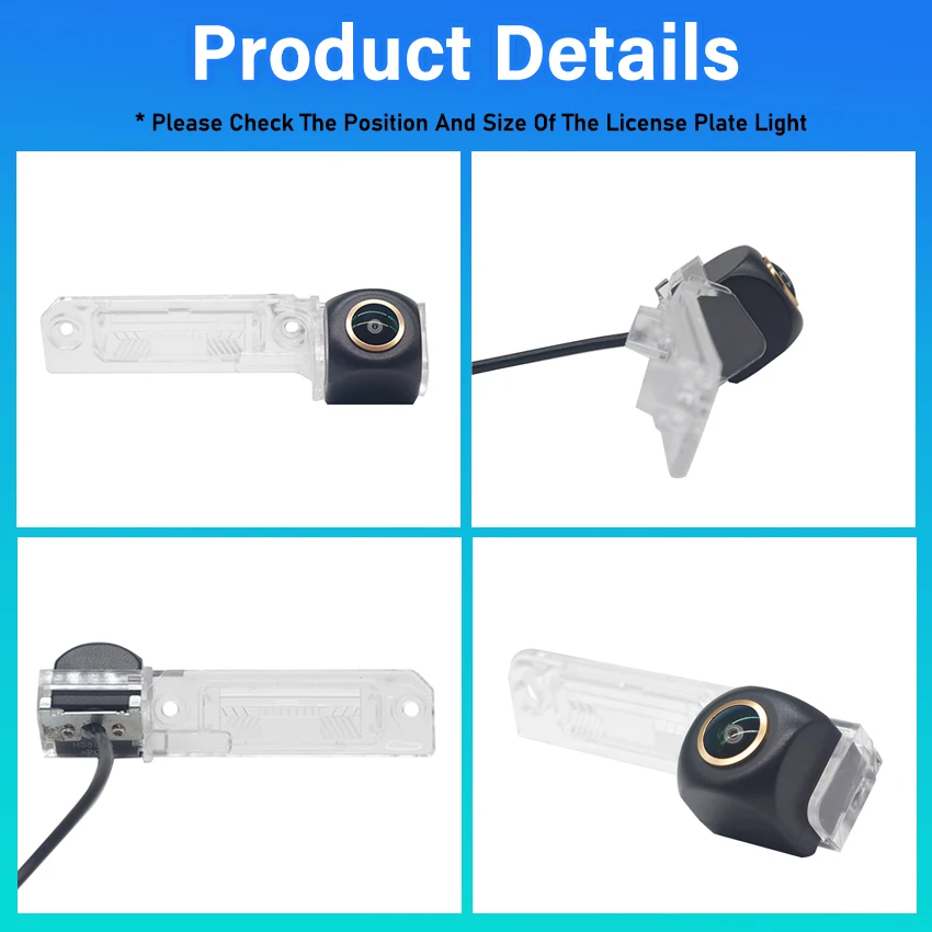 AHD Vehicle Rear View Camera For Seat Altea XL Freetrack 2007~2015 Leon MK2 2005~2012 Exeo Car Backup Reversing Parking Monitor - view 4