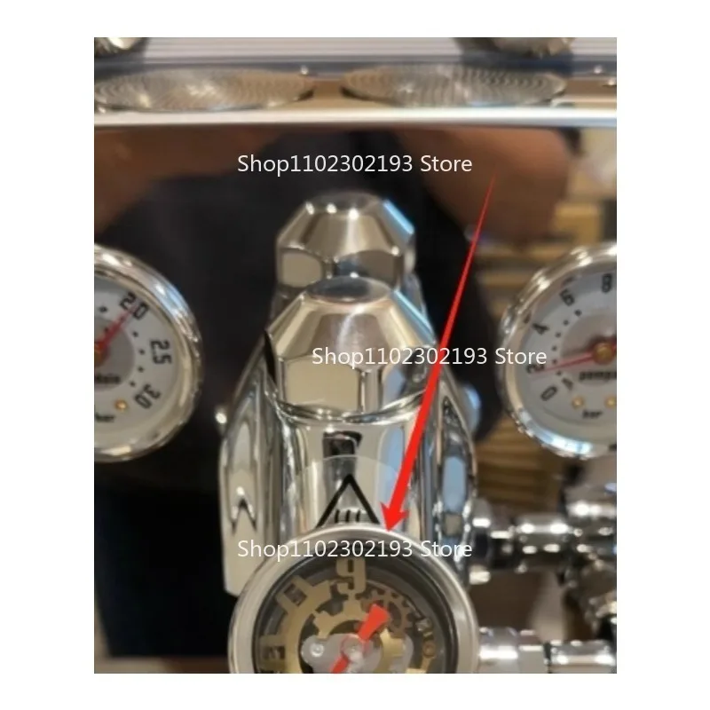 Coffee Machine Pressure Gauge Modification Accessories E61 Brewing Head Hollow Pressure Gauge M6 Threaded Interface