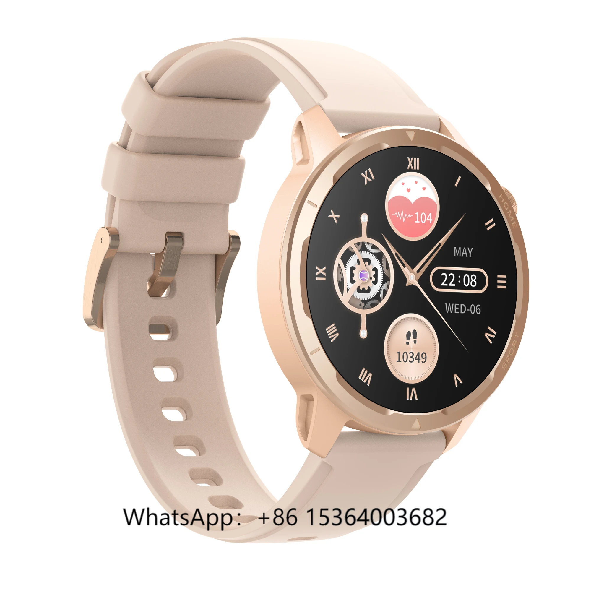 

TJXL-Smart Watch Oem/Odm 1.39" Ip68 Waterproof Smartwatch S52M Round Touch Phone Call Reloj Men Smartwatches Women 2024