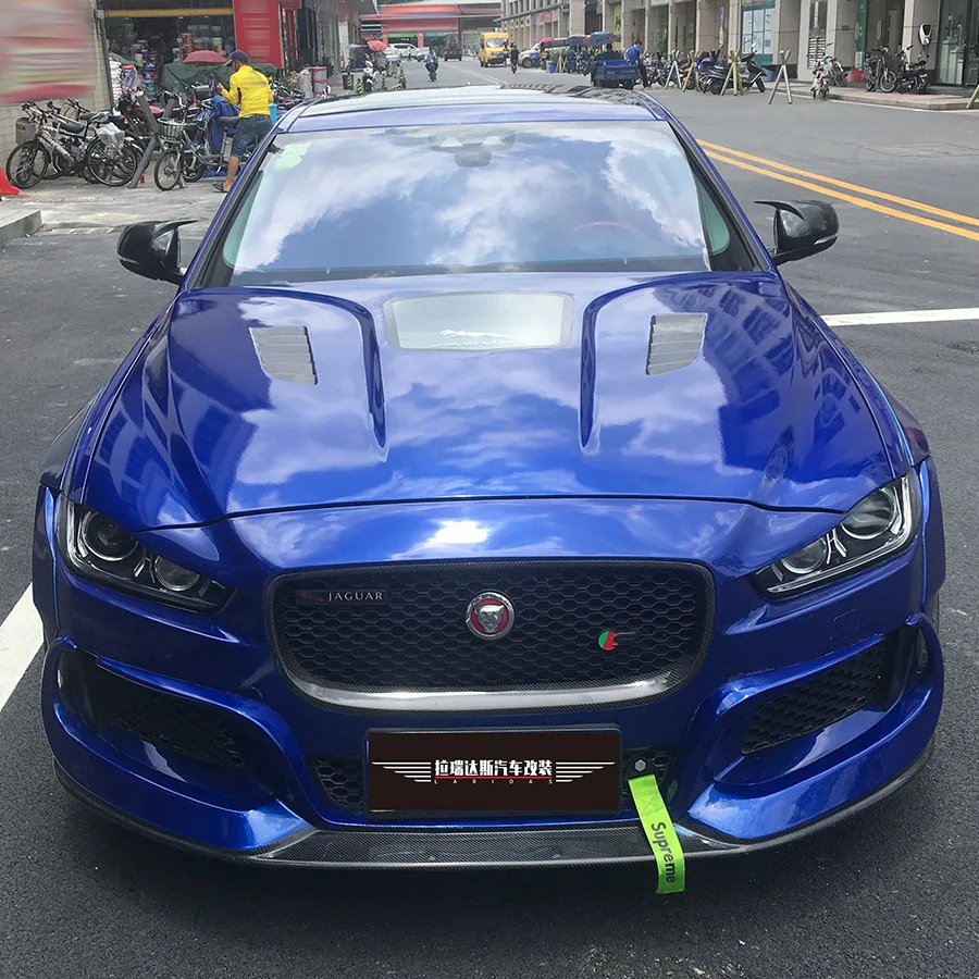

Carbon Fiber Hood For Jaguar XEL Clear Hood Hood 2015-2019 Body Kit