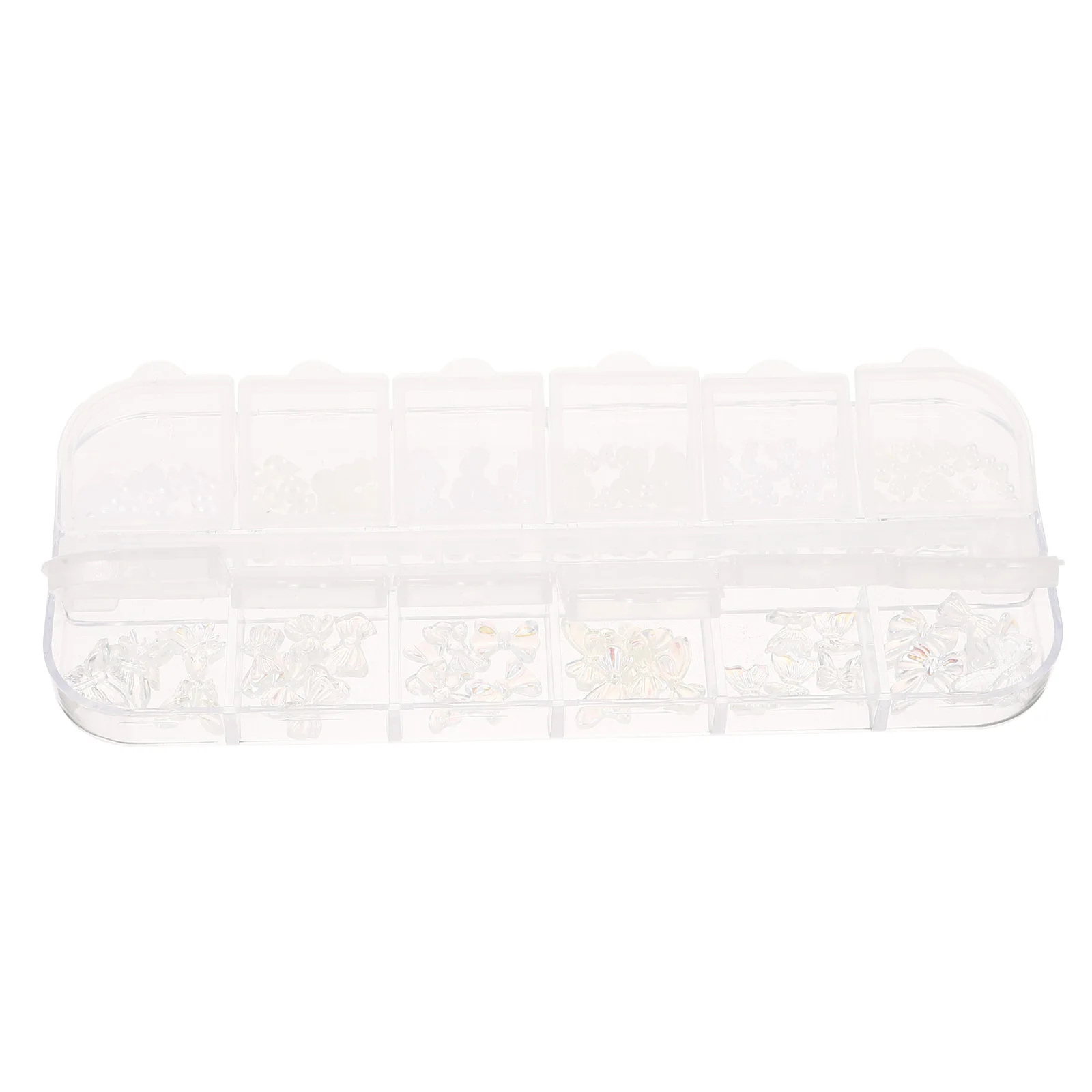 

Box Nail Art Charms Assortment DIY Crafting Accessories for Nails Bow Decorations Attractive Glamour