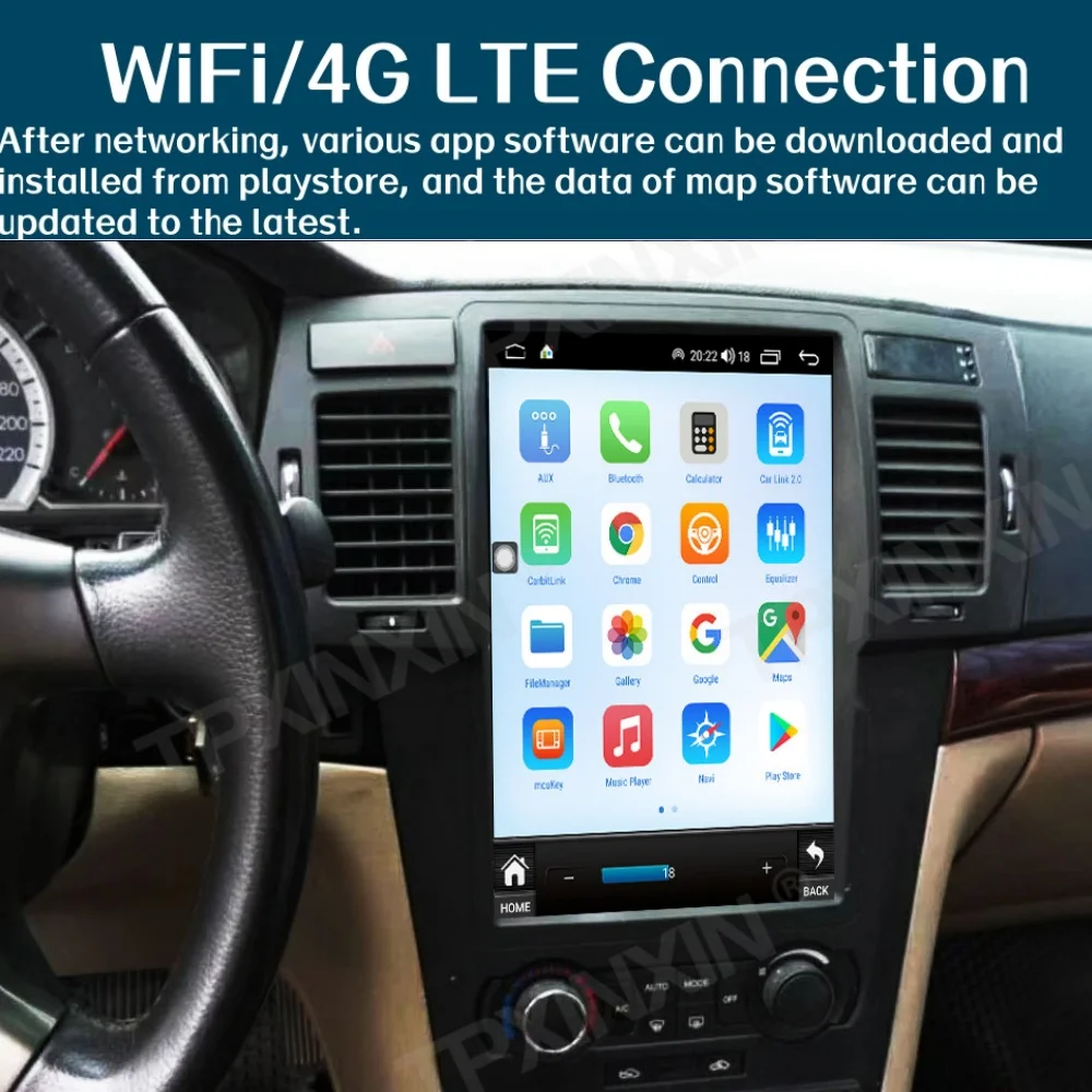 For Chevrolet Epica 2008~2012 Android Car Stereo Radio Vertical Screen Radio Player GPS Navigation Head Unit Multimedia Player