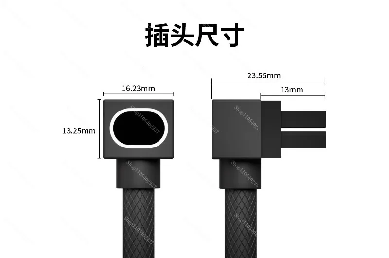 GPU 6Pin Graphics Card Power Extension Cable RGB Luminous Computer Mainboard Power Supply One‑line Extension Cord PC Hardware