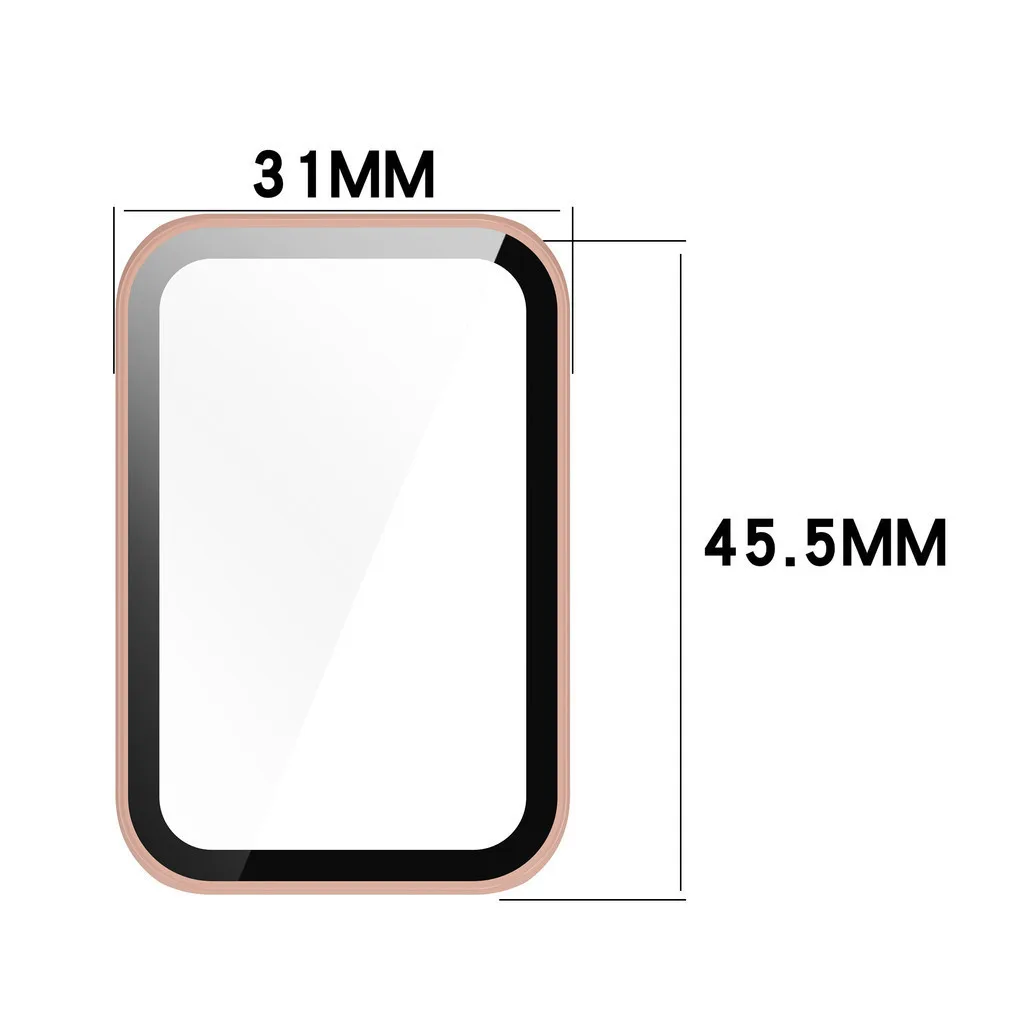 Case สําหรับ Honor Band 9 Hard PC กรอบกันชน + HD Slim กระจกนิรภัย Anti-Scratch ป้องกันหน้าจอ Frosted