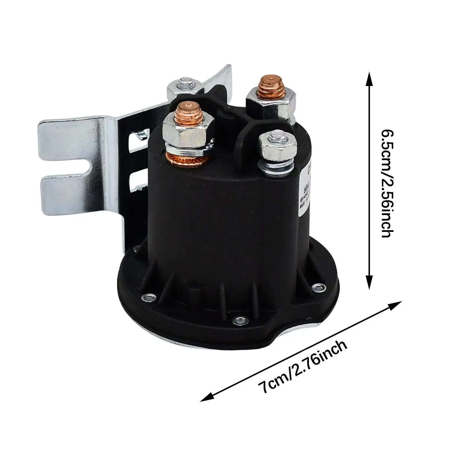 Heavy Duty Solenoid Relay Switch 4 Terminal 200A Metal Power Contactor for Pallet Truck Use