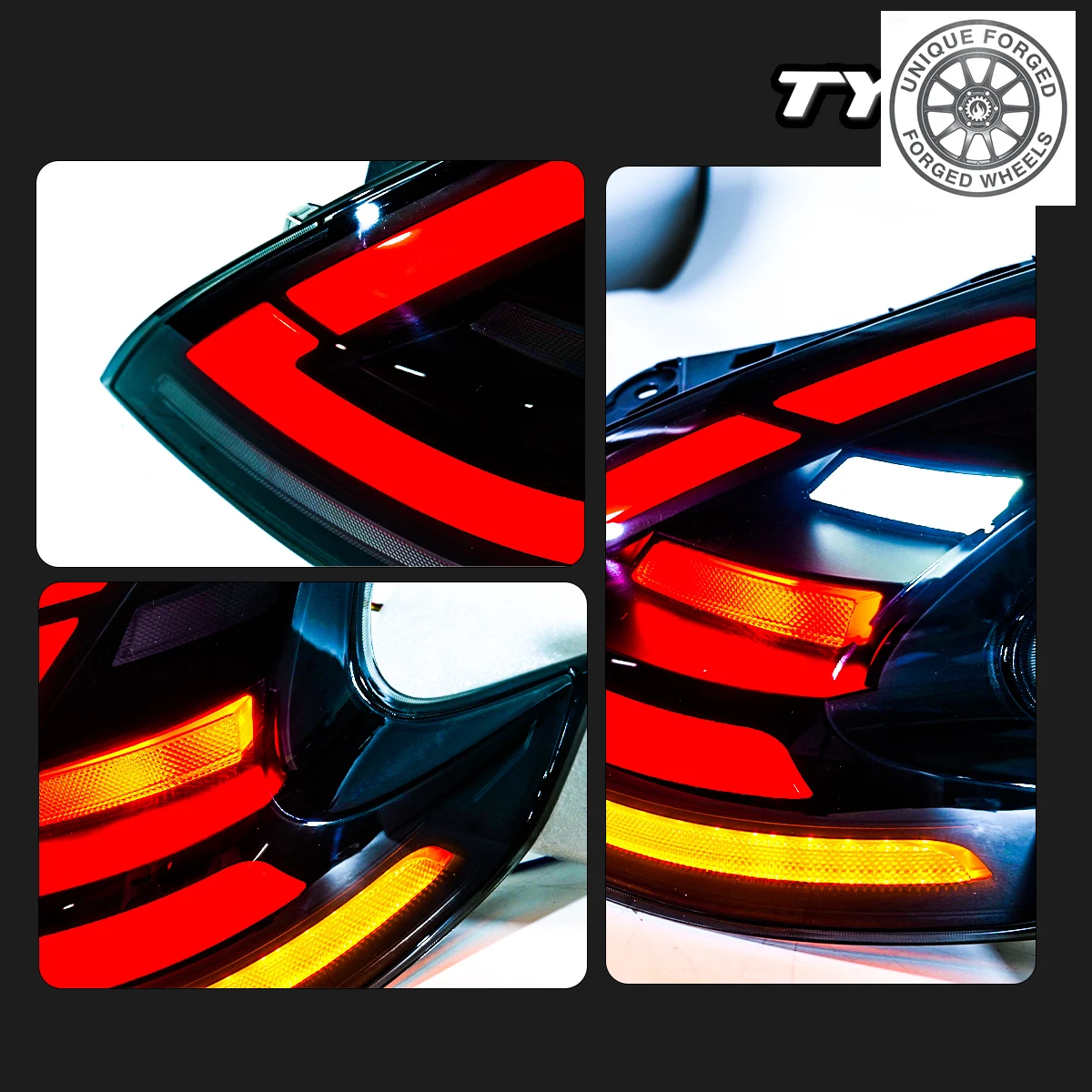 

BC Car For 370z Taillights 2013-2019 Upgrade Modified to New DRL Dynamic Turn Signal LED Taillight Auto Accsori