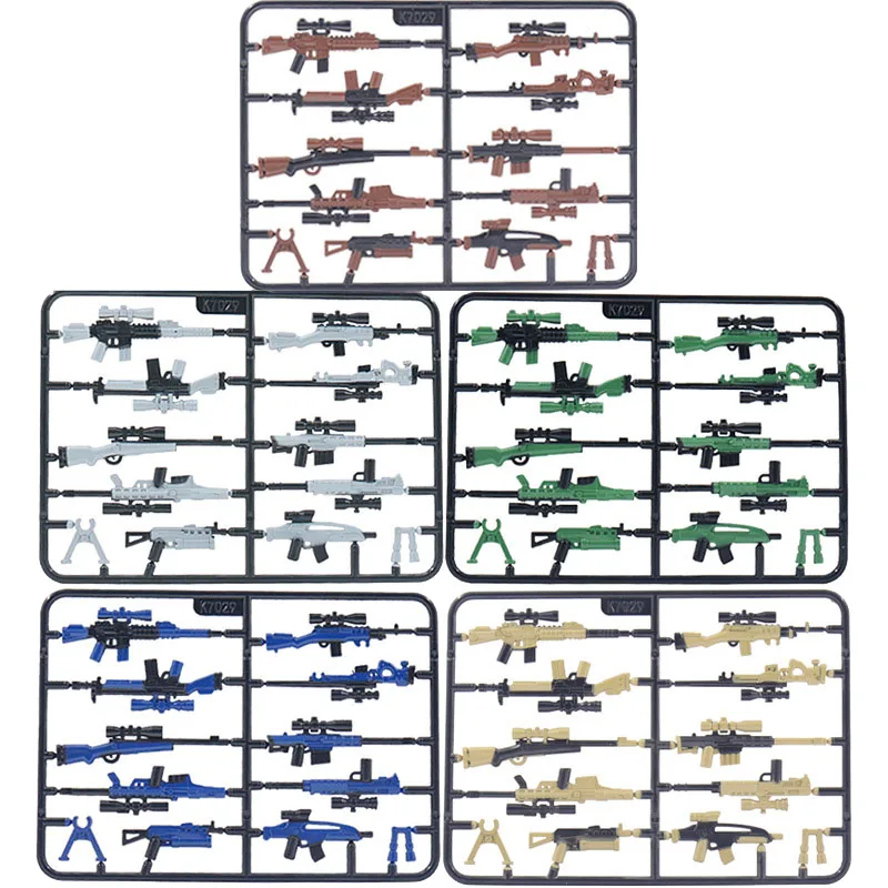 군사 장비 위장 무기 팩 조끼 SWAT 군인 MOC 피규어 액세서리, 육군 부품 빌딩 블록 벽돌 장난감 B035