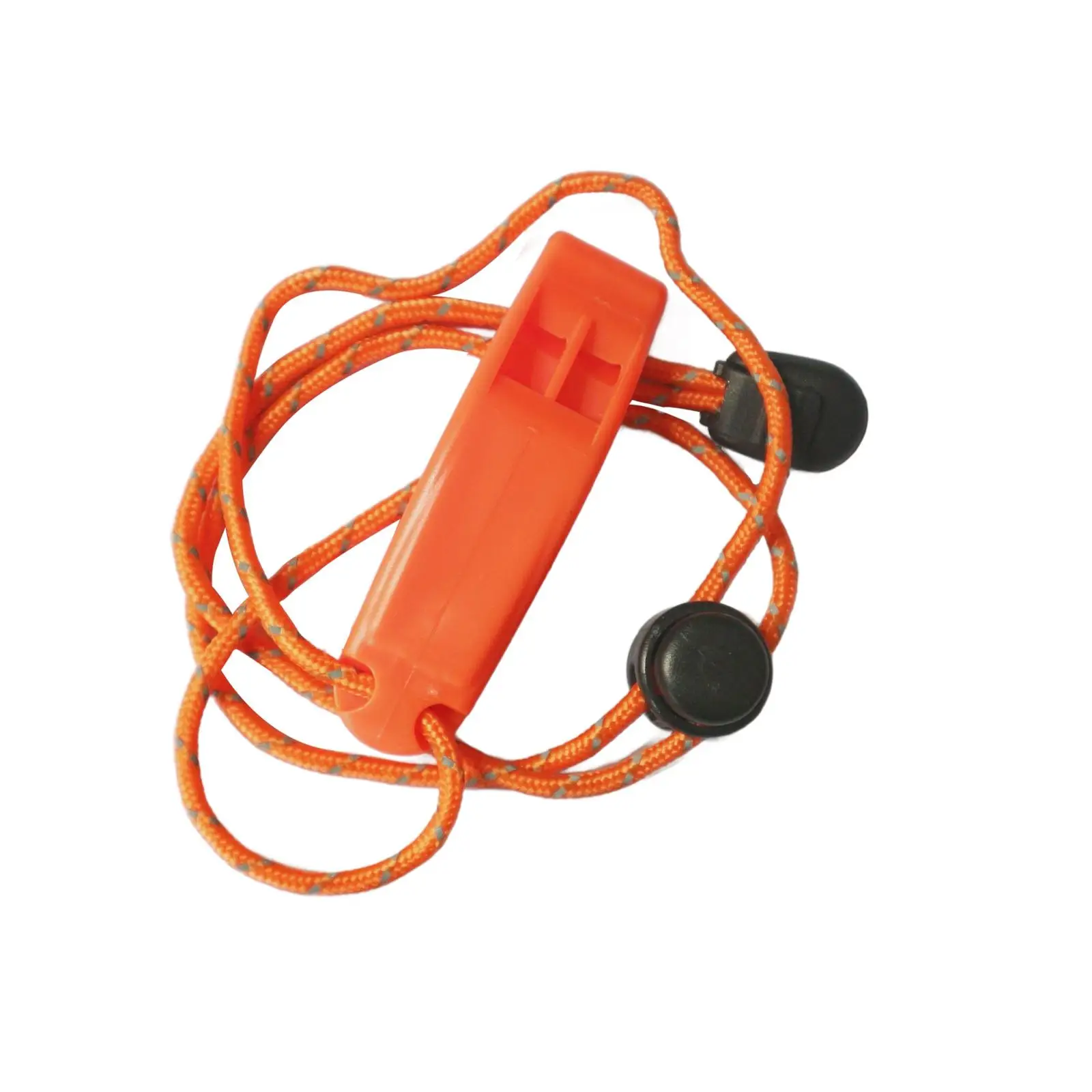 Safe Whistle Orange Color Whistle Portable ABS Whistle Loud Whistle for Camping Hiking Outdoor Emergency Survival
