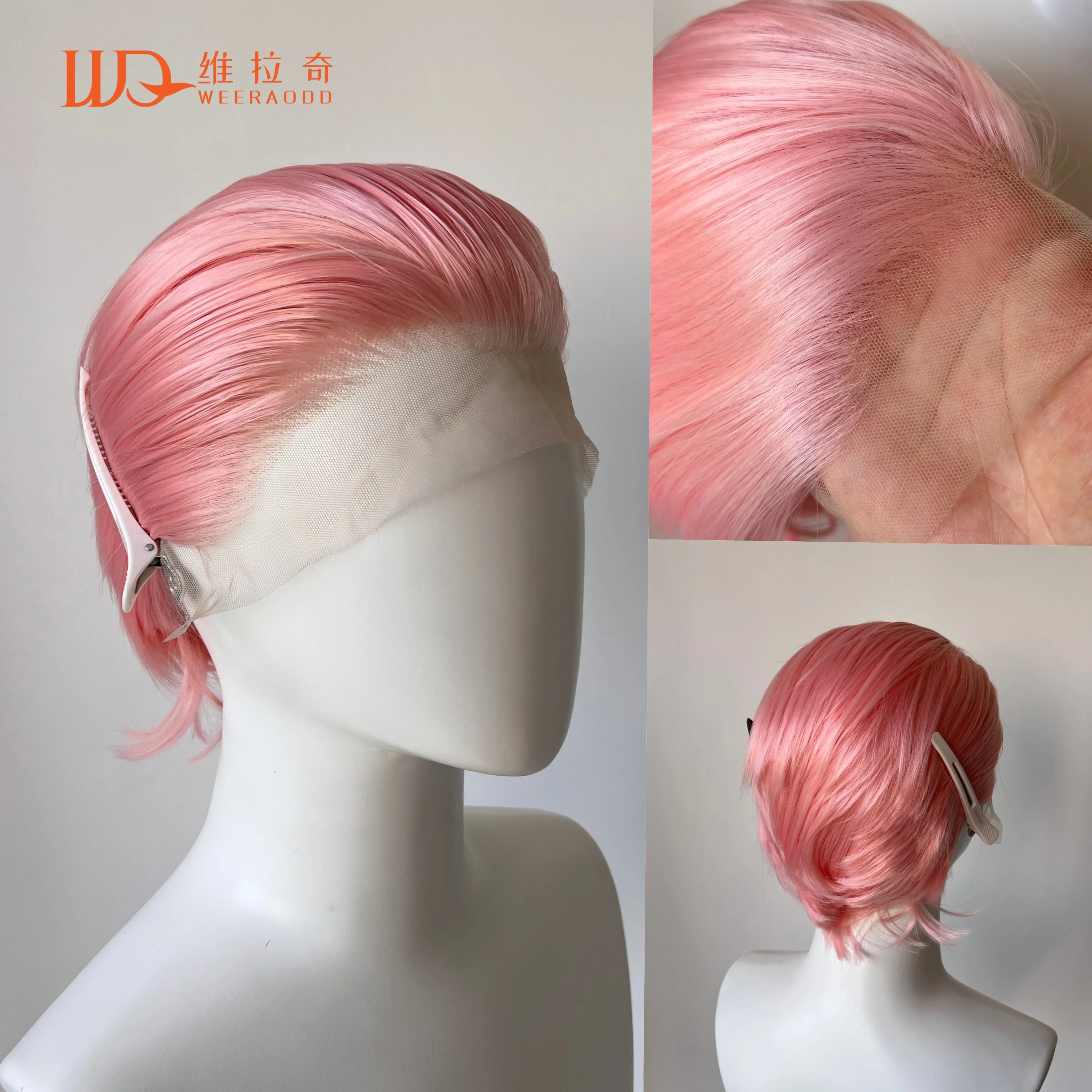 cherry-blossom-pink-short-bob-cut-for-women-cosplay-lace-front-wig-for-men-glueless-synthetic-hair-heat-resistant-free-part-150
