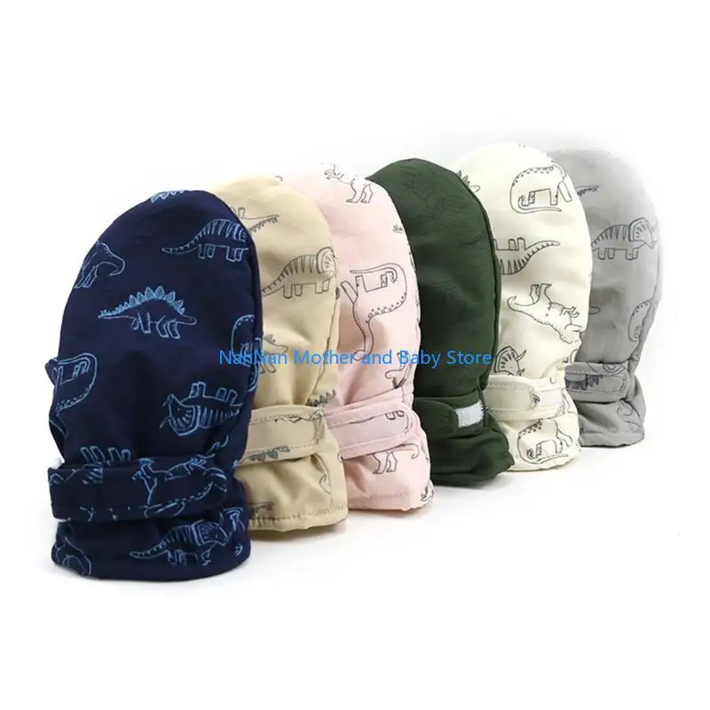 

1 Pair Cartoon Kids Ski Gloves Warm Mittens for Boys and Girls Non slip and Waterproof Outdoor Sports Gloves