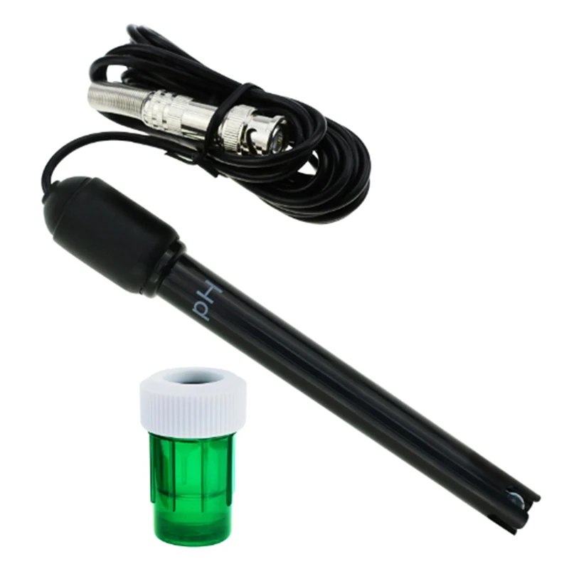 

PH Electrode Sensor Probe Water Analyzer Water Tester PH Probe For Aquarium Hydroponics Industry Experiment 300Cm Cable