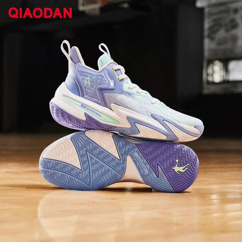 QIAODAN Basketball Shoes for Men 2023 New Hard-Wearing Breathable Professional Athletic High Quality Trainer Sneaker XM15240104