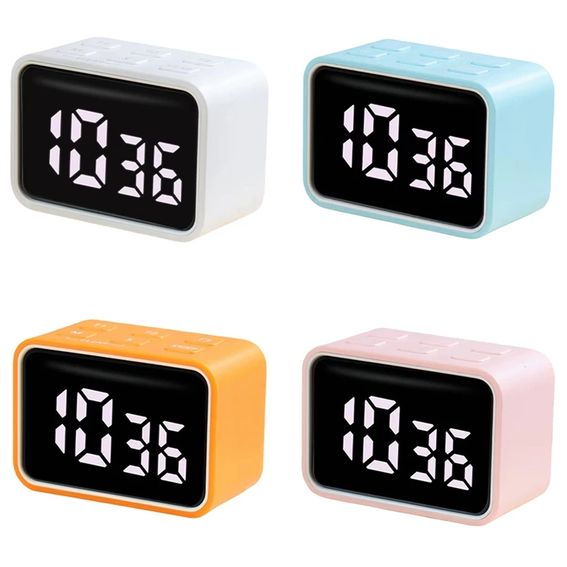 ATTWO-Mini Digital Timer LED Visual Timer Learn Cooking Countdown Clock Kitchen Timer