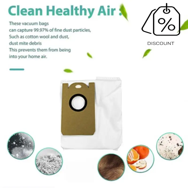 12 pezzi sacchetti per la polvere Forlydsto W2 parti per aspirapolvere sostituzione sacchetto per la polvere in tessuto non tessuto sacchetto della spazzatura-Y48A