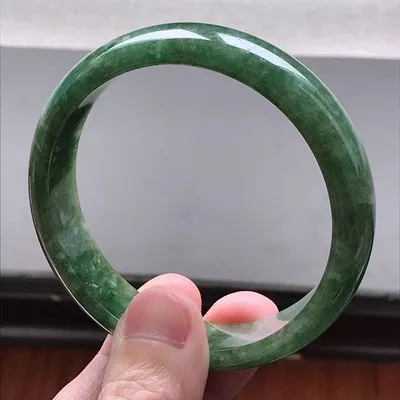 Natural Myanmar Jade Jade 54mm-62mm bracelet Princess jewelry bracelet send mom send girlfriend gift