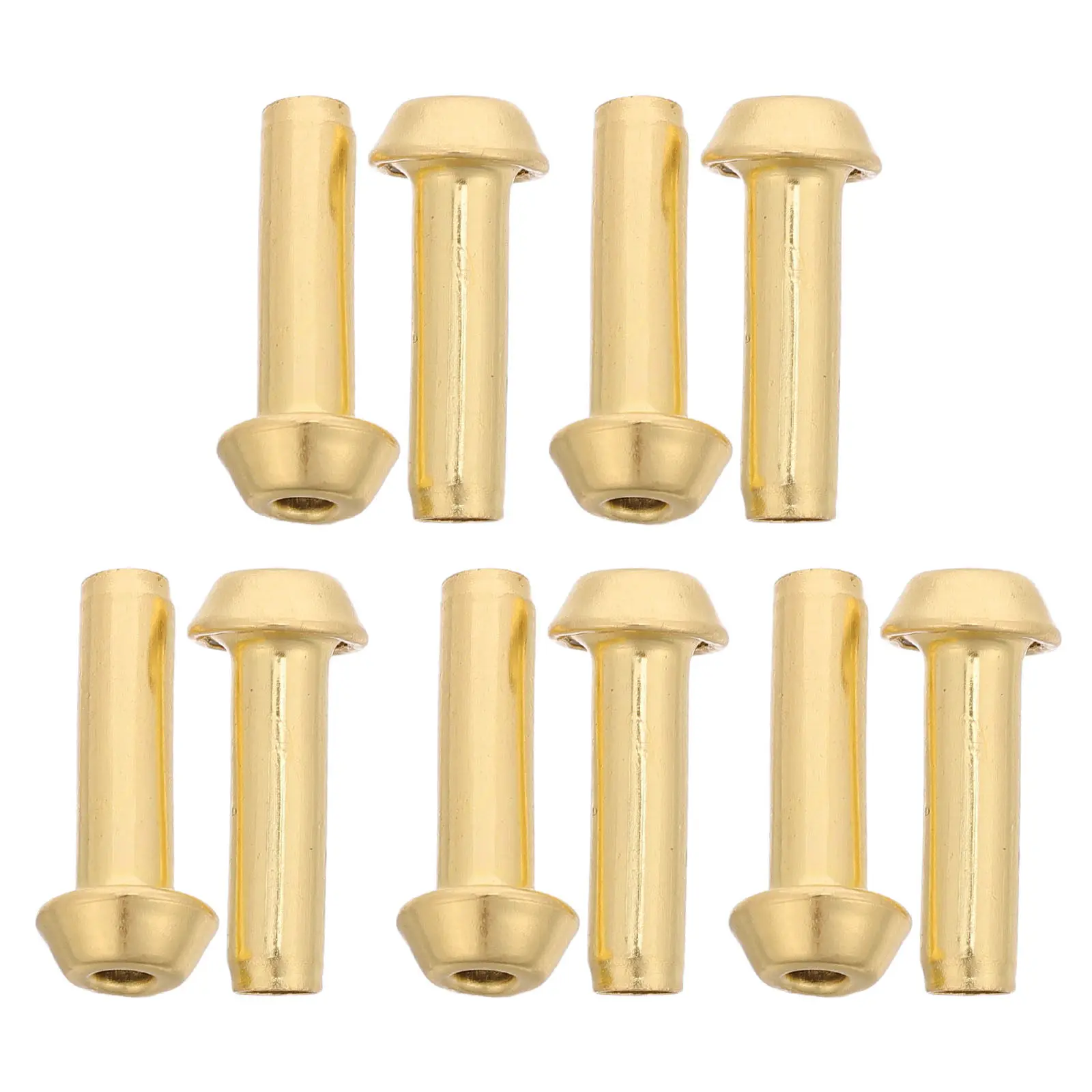 10Pcs Lantern Wick Tube Replacement Alloy Wick Holders Oil Lamp Vintage DIY Lantern Accessories