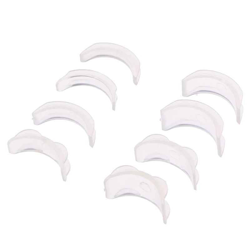 Invisible Clear Anel Tamanho Ajustador, Ajustador para Anéis Soltos, Sizer Redutor, Ferramentas Ajustáveis, Fit para Qualquer Anéis, 8Pcs