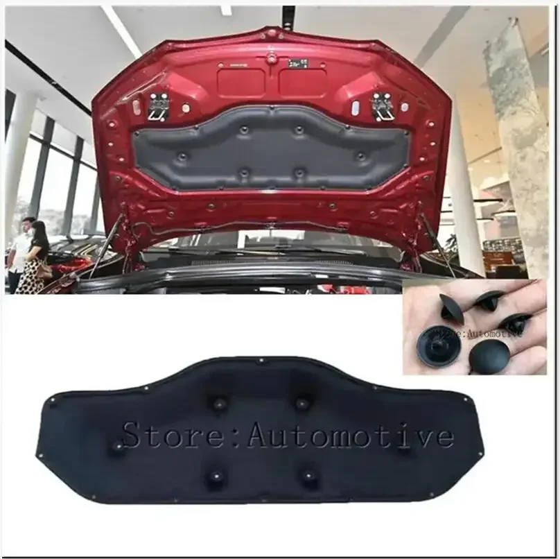 

2016-2022 для BMW X1 X2 F48 F49 F39 Автомобильная теплоизоляция, шумоизоляция, хлопок, передний капот, коврик для брандмауэра двигателя, покрытие, шумоизолятор