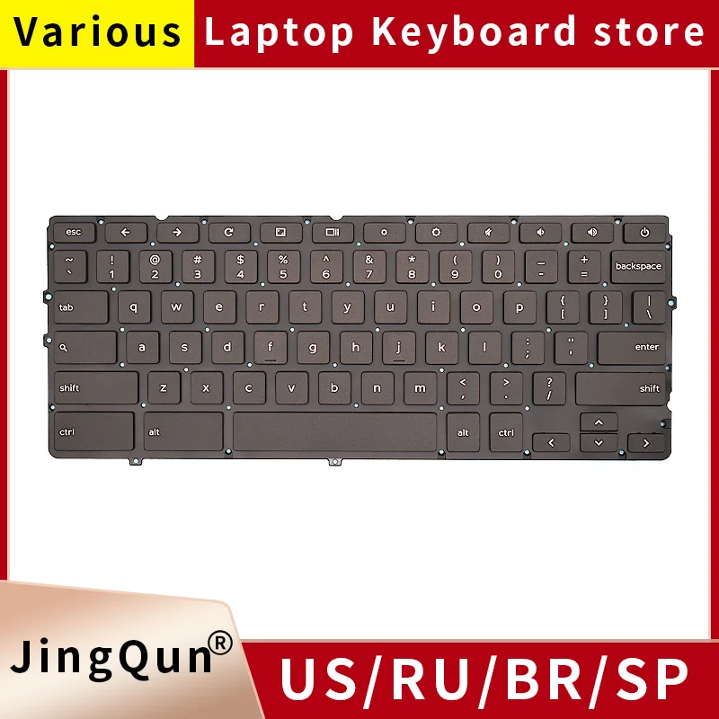 Original US Laptop Keyboard For Dell Chromebook 11 3120 P22T 0CK4ND DLM14K13US-920 Latitude 3120 E3120 2-in-1 Notebook keyboard