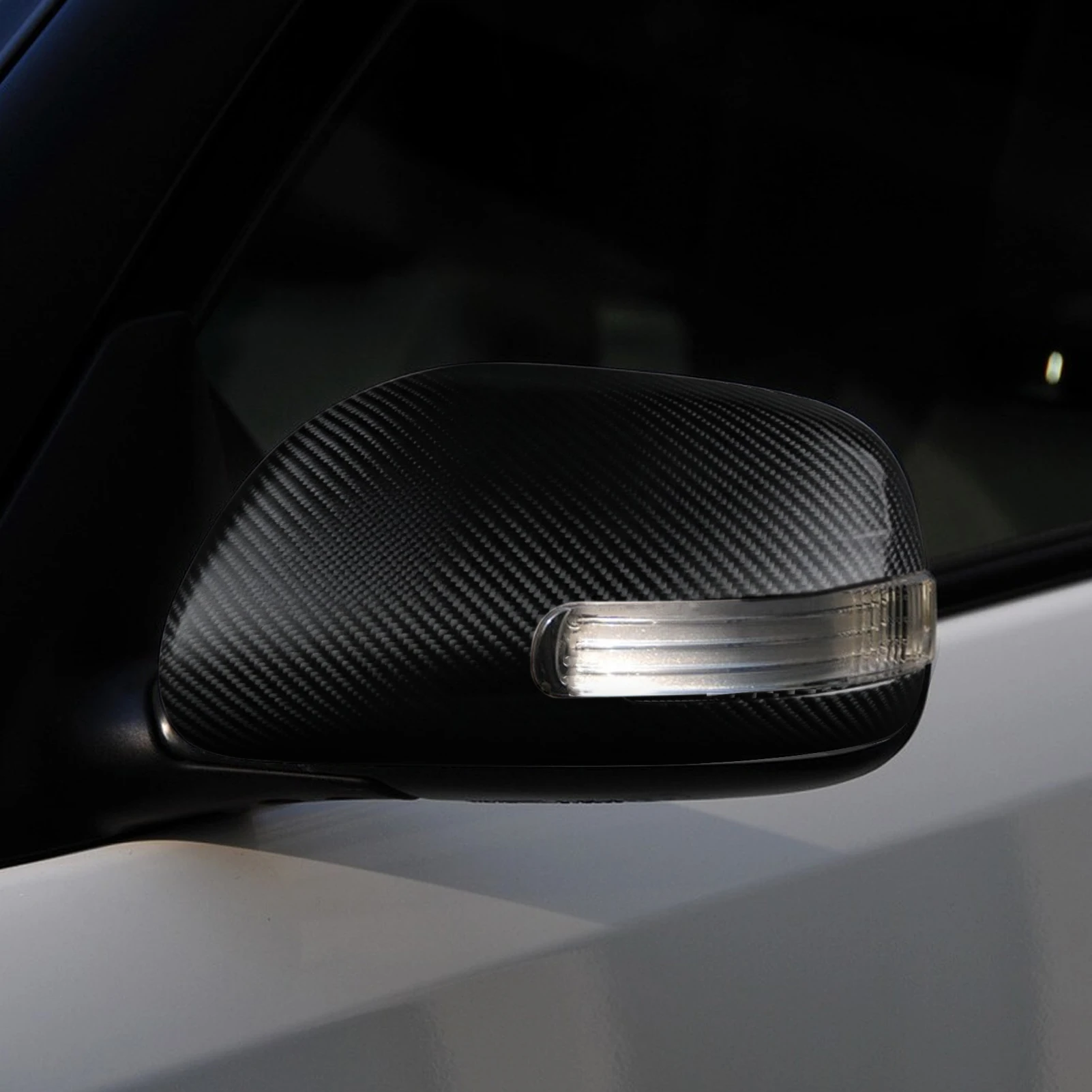 For Toyota Scion TC 2011 2012 2013 2014 2015 2016 Carbon Fiber Rearview Mirror Car Exterior Modification Trim Accessories ﻿ - view 6