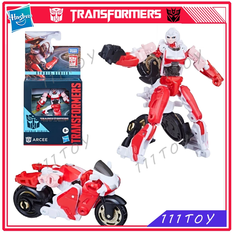 

В наличии Hasbro Трансформеры Классические игрушки Студийная серия Core Class Arcee Фигурка Робот Игрушка Коллекционные подарки Хобби