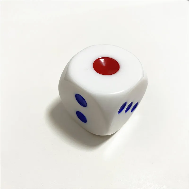 1Pcs Hoge Kwaliteit 3Cm Big Resin Dice Punt Dobbelstenen Game Accessoires Entertainment Producten