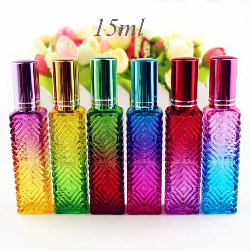 15Ml Colorful Squar…