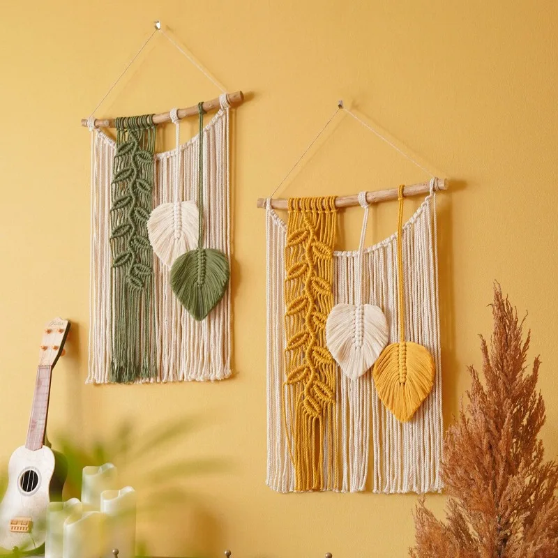 Home Decoration Tapestries, Hand-woven Wall Hangings, Bohemian Wall Decorations for Homestays and Hotels