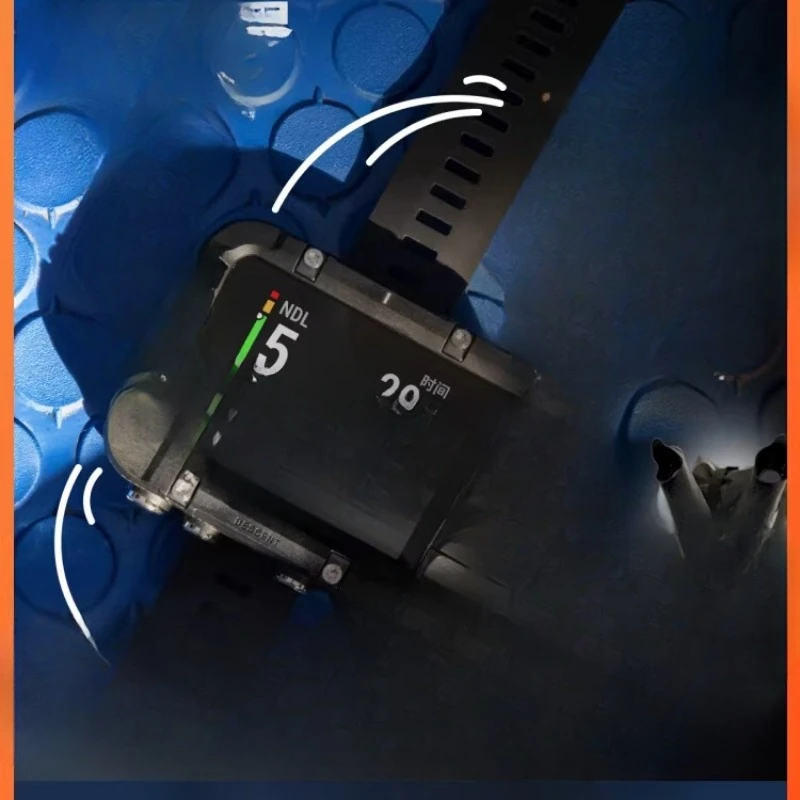 

Full-color large-screen diving computer watch, professional scuba diving, depth index
