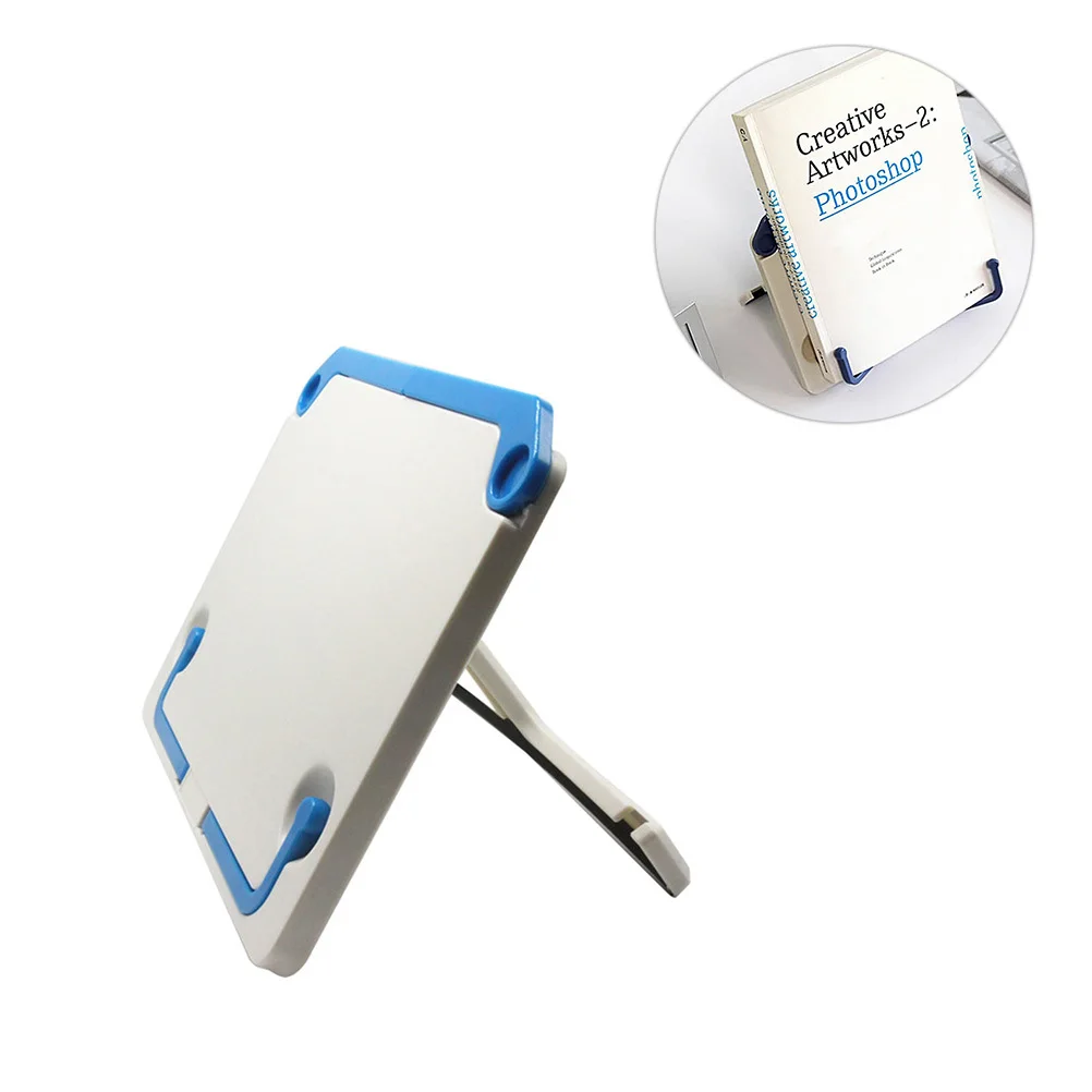 Support de livre pliable et Portable, 1 pièce, réglable pour Support léger, cadeau, usage domestique et scolaire, Support de lecture Portable