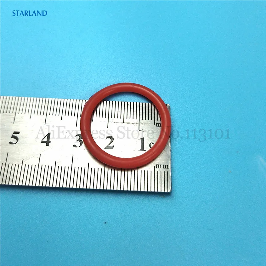 1 조각 작은 O 씰링 링 예비 부품 외경 29mm 밸브로드 용 적색 가스켓 BQL 소프트 아이스크림 기계 액세서리