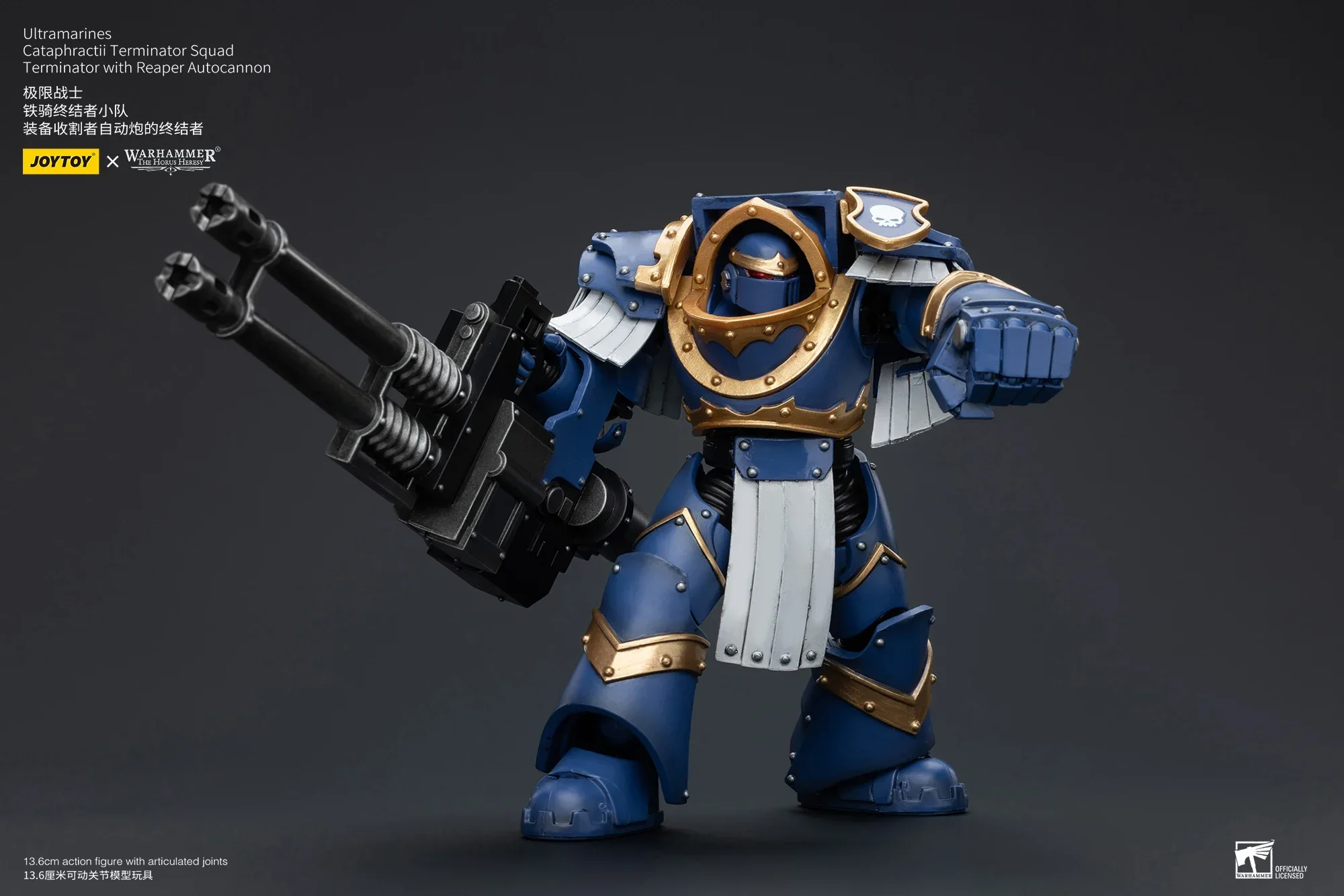 JOYTOY 1/18 Action Figure The Horus Heresy Ultramarines Cataphractii Terminator Squad Anime Model Toy